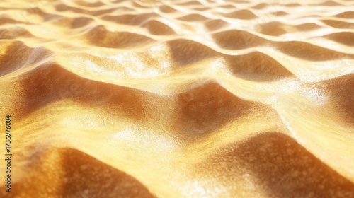 Golden Sand Dunes: A Breathtaking View of Nature's Beauty and Majesty