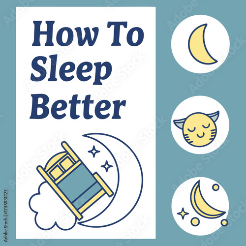 Unlock peaceful nights and rejuvenate your mind with essential tips for improving sleep, featuring calming moon and cozy bed visuals for ultimate relaxation.