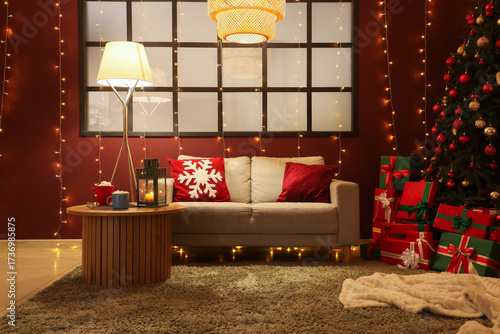 Interior of living room wit...