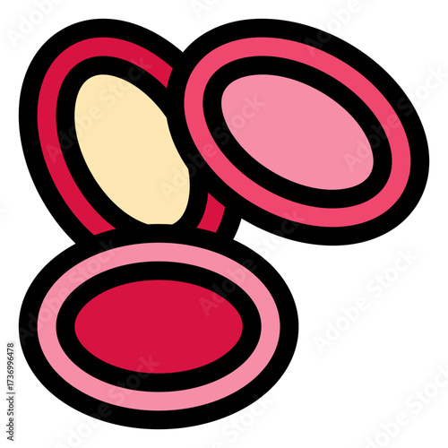 Blood cells icon