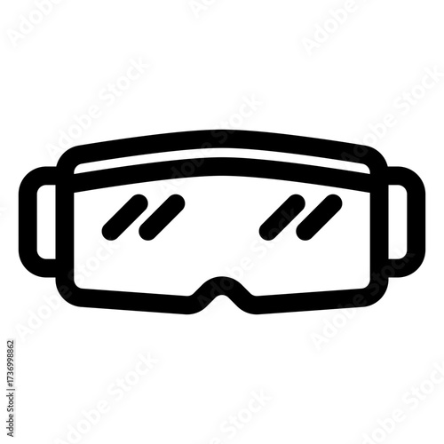 Eye protection icon