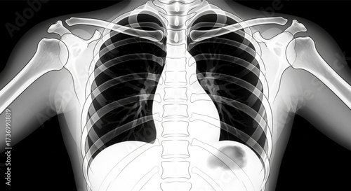 X-ray scan icon design illustration. 