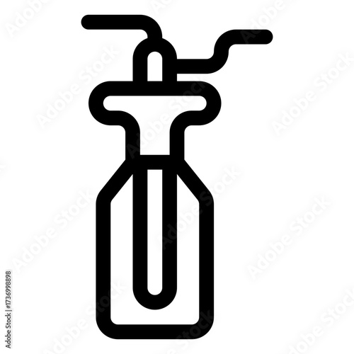 Gas bottle icon