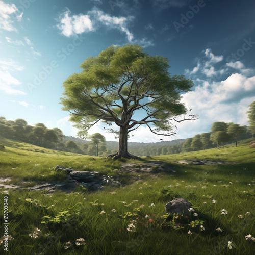 Tree and plain