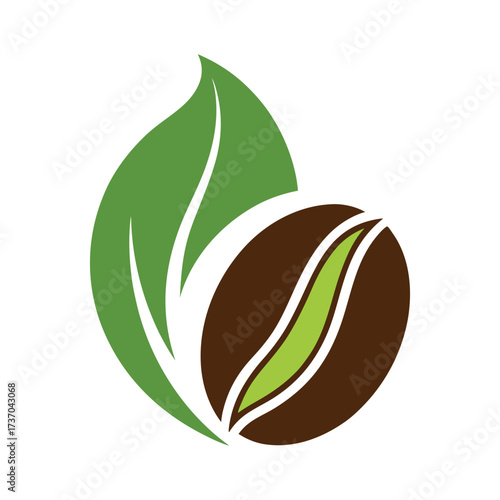 COFFEE BEAN LEAF LOGO