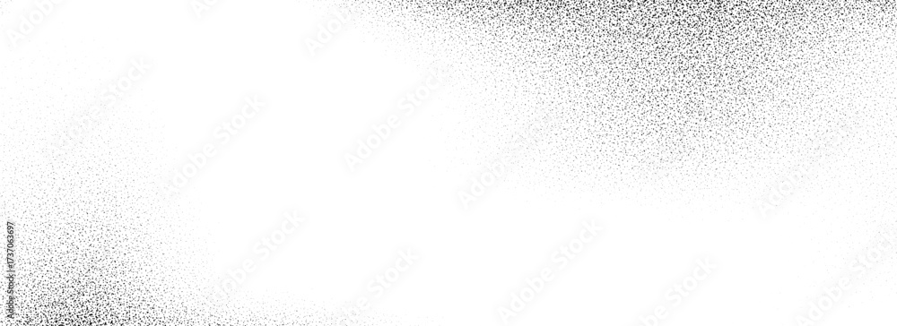 custom made wallpaper toronto digitalBlack dotted grainy gradient texture. Stippled sandy grit overlay. Grunge sprayed noise background. Rough distressed dotwork backdrop with dust, particles, speckles. Vector subtle specks wallpaper