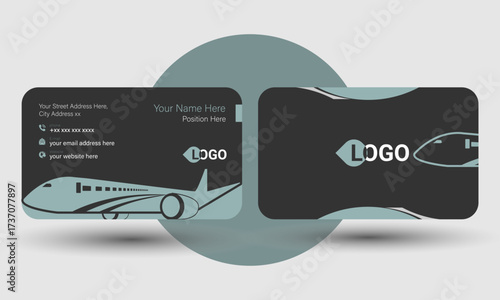 Minimalist Travel business card design, Travel agency business card, Travel agency visiting card design online, Tour guide business card, Travel agency visiting card cdr, Travel business card image