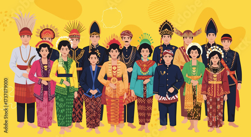 A Vibrant Gathering of Ethnic Heroes in Indonesia, Inspiring Education and Equality on April 21
