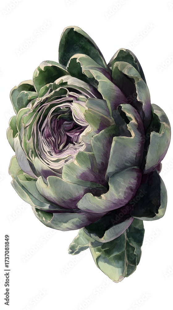 Obraz premium artichoke on a white background