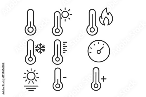 Tooth and Dentistry Icon Set with Braces and Cleaning Symbols, Minimalistic Linear Pictograms for Web, Graphic Design, Apps, Banners, Social Media, Dental Care and Oral Health Vector