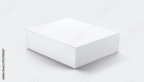 Wallpaper Mural Paper white box mock-up template. Torontodigital.ca