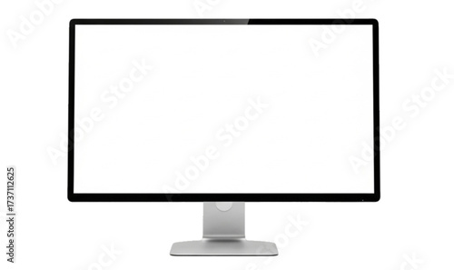 Computer screen vector illustration