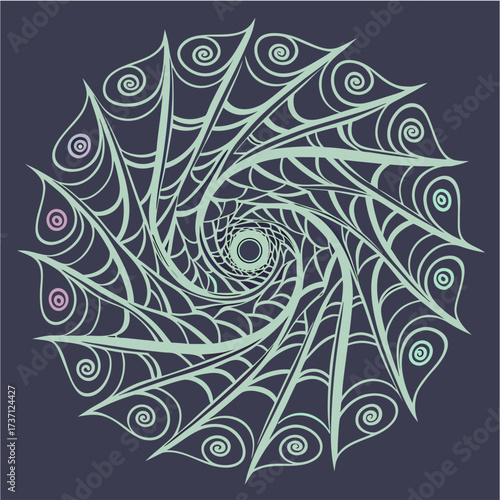 abstract floral background