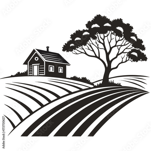 house and tree