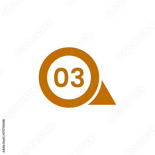 Number icon vector illustration. Infographic number icon vector. number icon vector