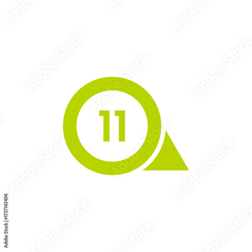 Number icon vector illustration. Infographic number icon vector. number icon vector