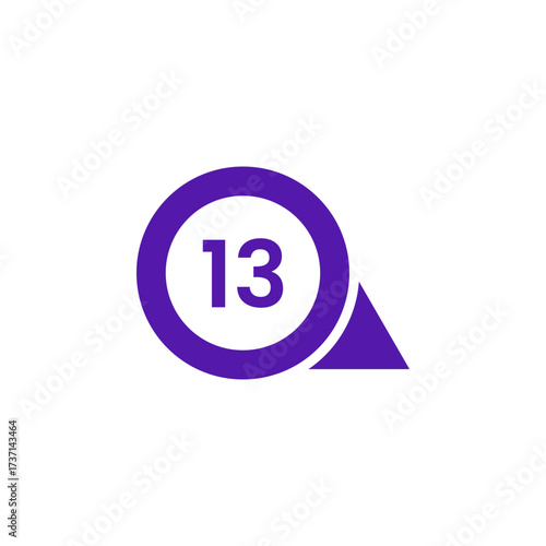 Number icon vector illustration. Infographic number icon vector. number icon vector