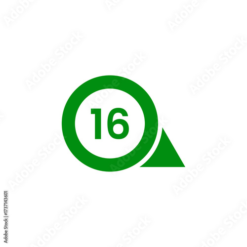 Number icon vector illustration. Infographic number icon vector. number icon vector