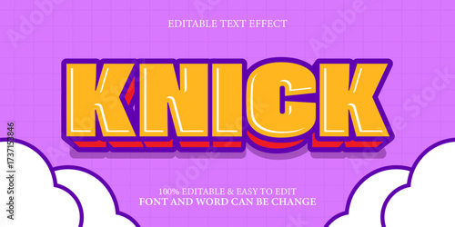 Retro 3d text style editable text effect