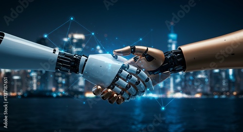 Robotic and Human Hand Collaboration