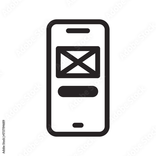 Prototyping Tools Line Icon of Prototyping Tools Icon Set