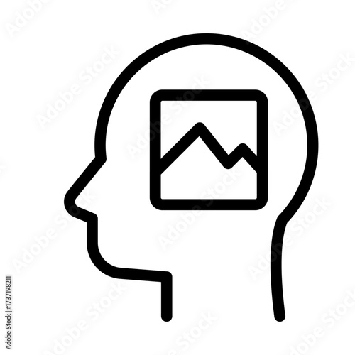 Creative Mind Story Line Icon of Storytelling (Design) Icon Set