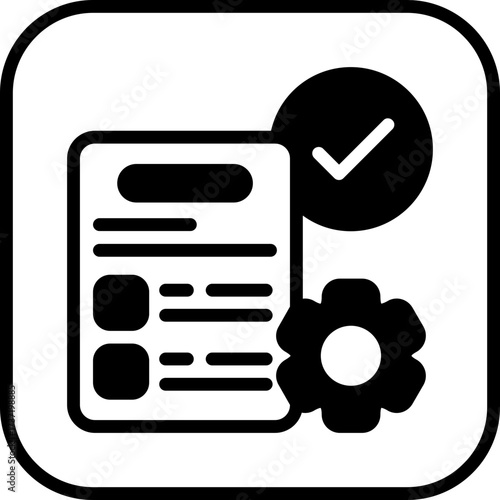 Quality Control Vector Icon