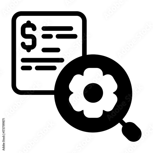 Fundamental Analysis Vector Icon