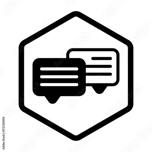 Comment Discussion Vector Icon