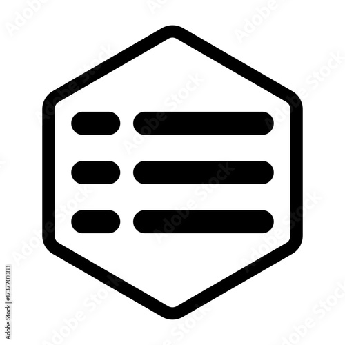 List Unordered Vector Icon