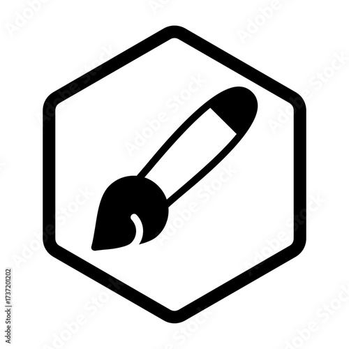 Paintbrush Vector Icon