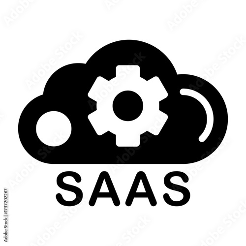 SaaS Platform Vector Icon