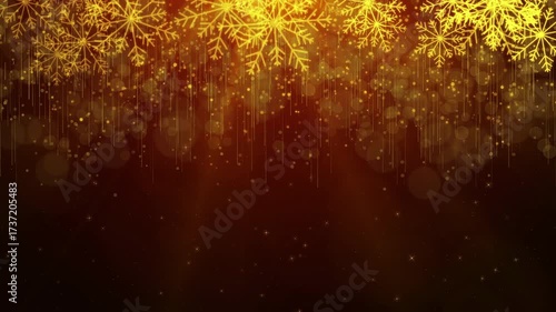 christmas snowflakes rain on the window