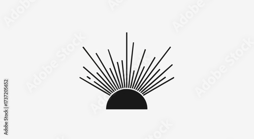 black and white paper fan