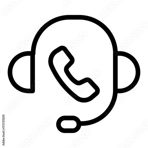 Phone Feedback Line Icon of Customer Feedback Icon Set