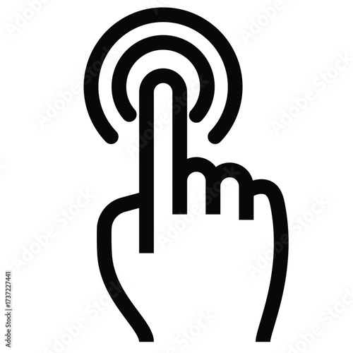 Tap Icon Touchscreen