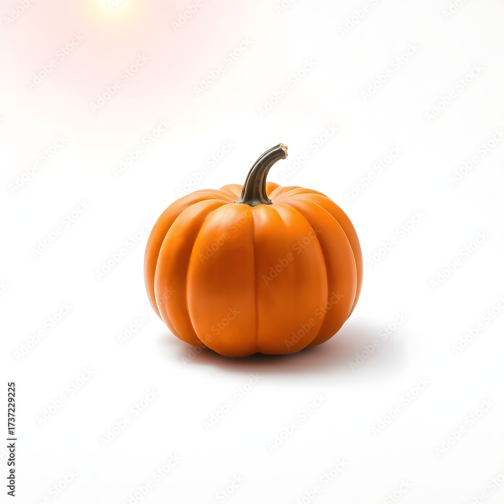 Obraz premium Halloween pumpkin isolated on white background