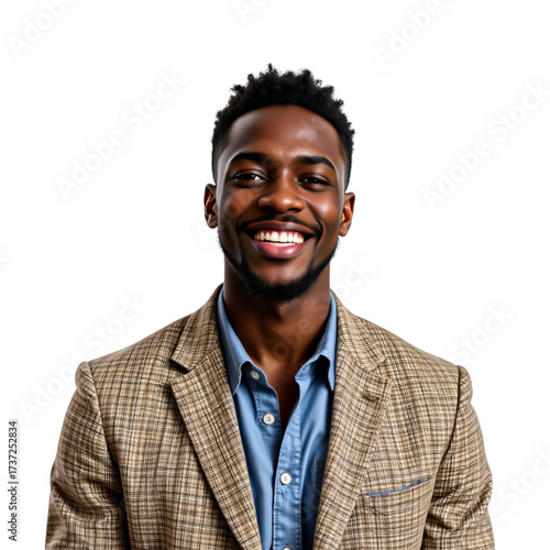 Smiling business professional studio portrait photography bright background headshot confidence boost