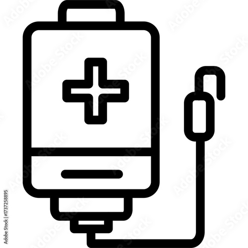 Blood Transfusion Icon