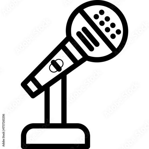 Mic Stand Icon