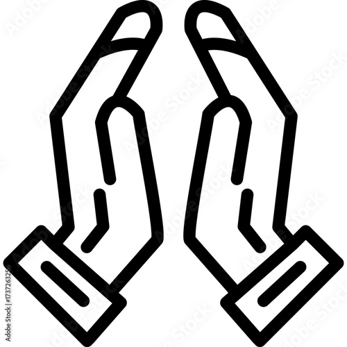 Praying Icon