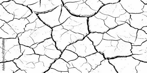 Dry cracked earth texture showing deep fissures and parched ground surface, symbolizing drought, climate change, desertification, global warming, and environmental crisis background.
