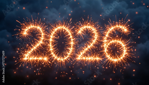 happy new year 2026 fireworks