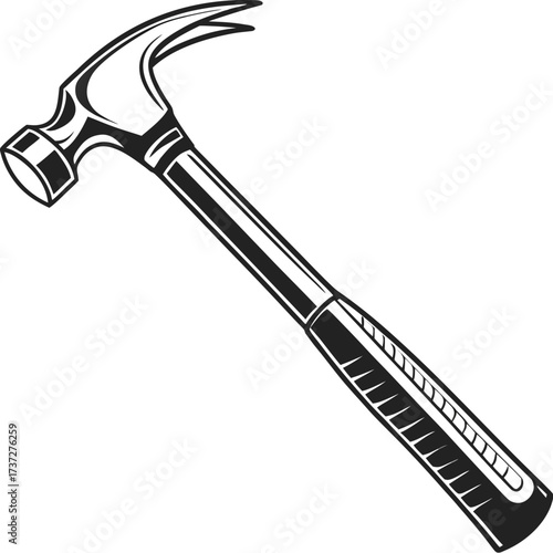 hammer isolated on white
