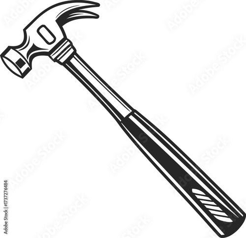 hammer isolated on white