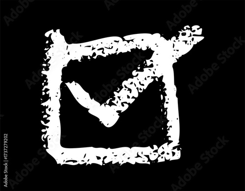 手書きのチェックマーク