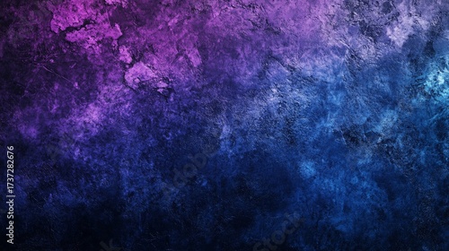 Dark blue purple color gradient background grainy texture black abstract web banner backdrop design