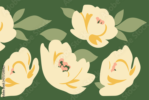 paisly geometrical and flower design for creating saree dupatta for dizital and textile design