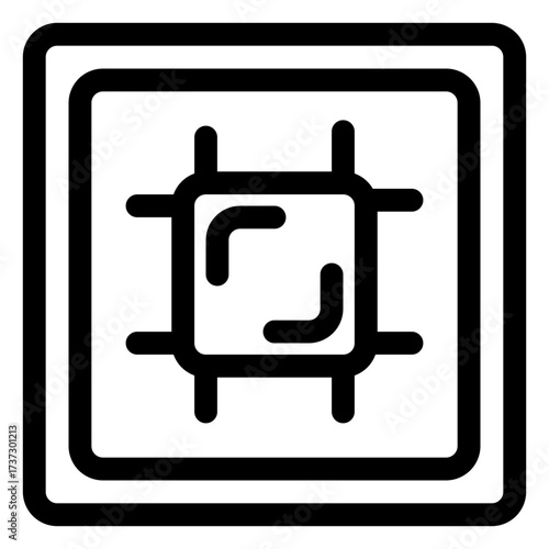 Artificial intelligence icon