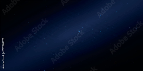 Magnificent Starry Night with Dark Sky and Scattered Stars Enhancing Cosmic Beauty